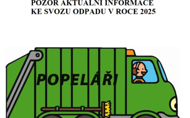 Změna svoz odpadu rok 2025